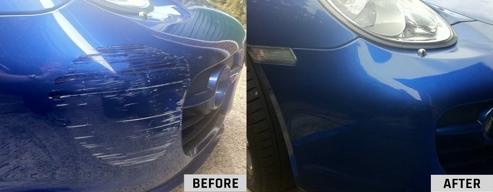 SMART Repair - Porche Before and After