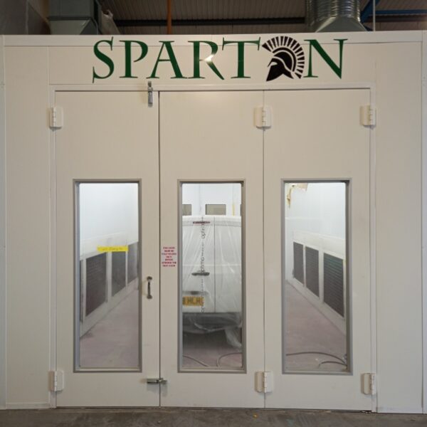 The Todd Engineering Spartan 2000 spray booth